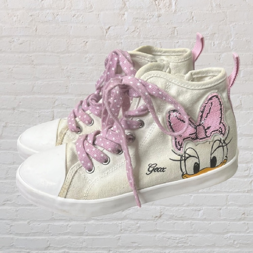 Geox x Disney Flip-Sequin Daisy High-Tops